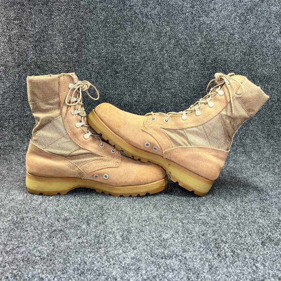 Altama Combat Boots Men's‎ Size 10R Tan Suede Tactical Vibram Outdoor Work Boots - Picture 8 of 15